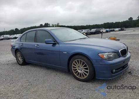 2007 BMW Alpina B7 from USA, damaged, VIN WBAHL83557DT89380